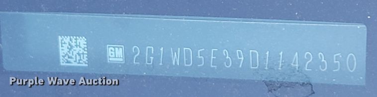 image for item HP9683 2013 Chevrolet Impala Police