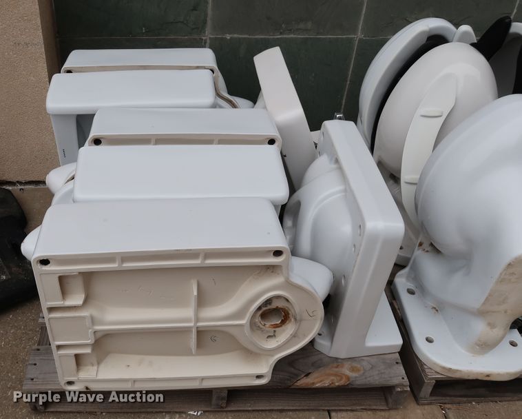 image for item IC9637 Approximately 30 Crane Plumbing restroom fixtures