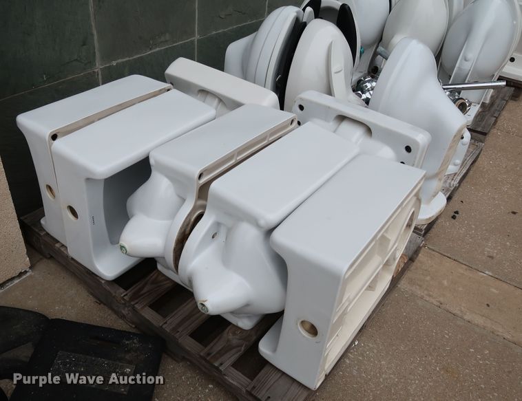 image for item IC9637 Approximately 30 Crane Plumbing restroom fixtures