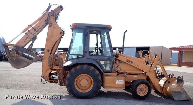 image for item IC9684 Case 580L  backhoe