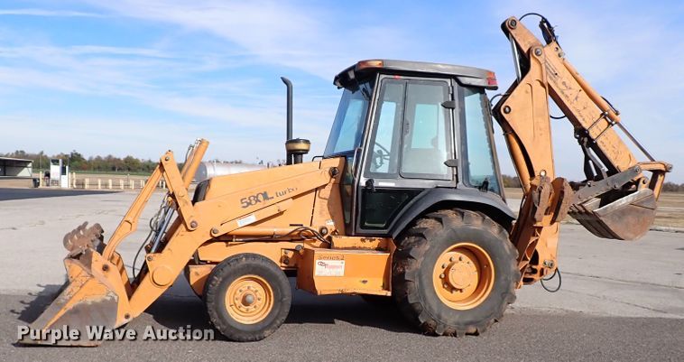 image for item IC9684 Case 580L  backhoe
