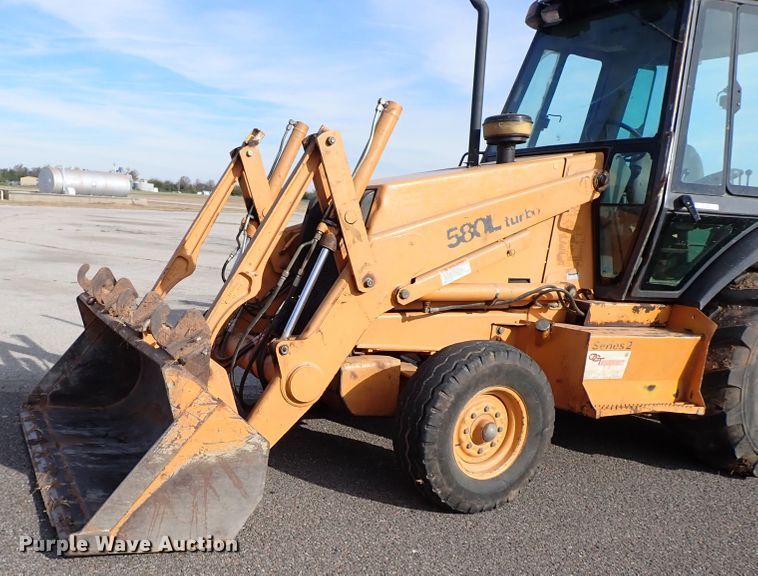 image for item IC9684 Case 580L  backhoe