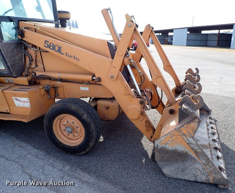 image for item IC9684 Case 580L  backhoe