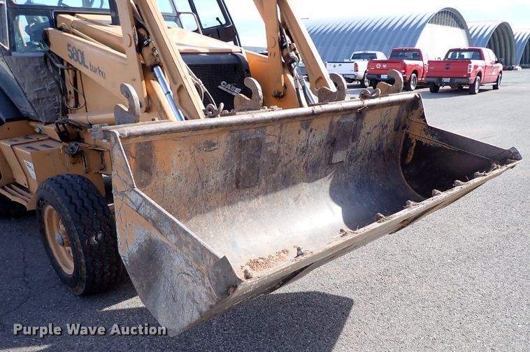 image for item IC9684 Case 580L  backhoe