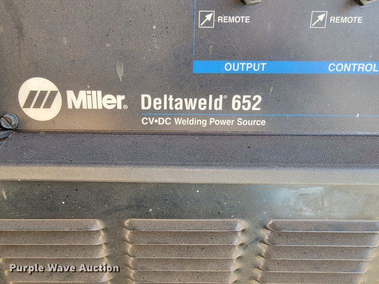 image for item ID9193 Miller Deltaweld 652 welder