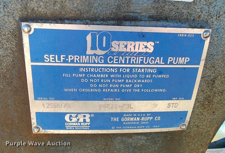 image for item ID9230 Grout pump
