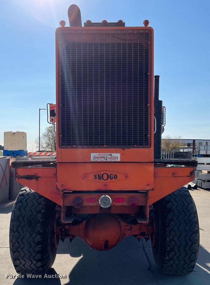 image for item IK9677 1980 Oshkosh P23232  snow blower truck