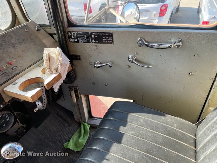 image for item IK9677 1980 Oshkosh P23232  snow blower truck