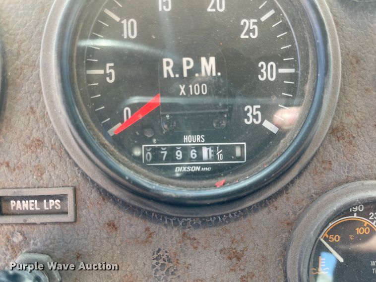 image for item IK9677 1980 Oshkosh P23232  snow blower truck