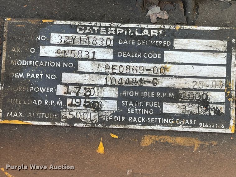 image for item IK9677 1980 Oshkosh P23232  snow blower truck