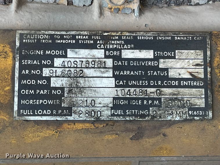 image for item IK9679 1979 Oshkosh P23232  snow blower truck