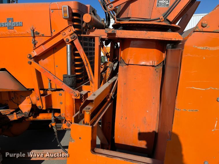 image for item IK9679 1979 Oshkosh P23232  snow blower truck