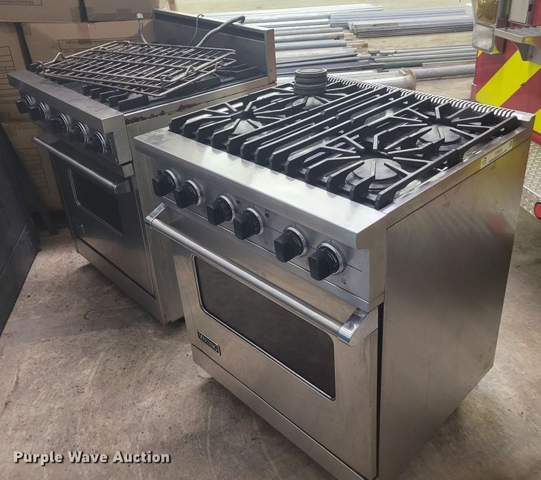 image for item IV9636 (2) Viking ranges