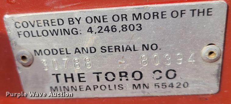 image for item IV9637 Toro Groundsmaster 325D  lawn mower