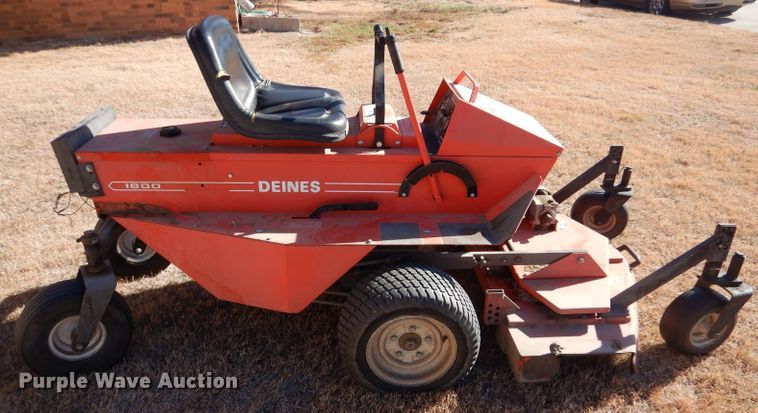 image for item IV9828 Deines Marty J 1800  ZTR lawn mower