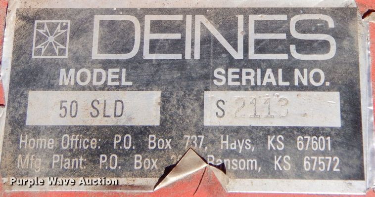 image for item IV9828 Deines Marty J 1800  ZTR lawn mower