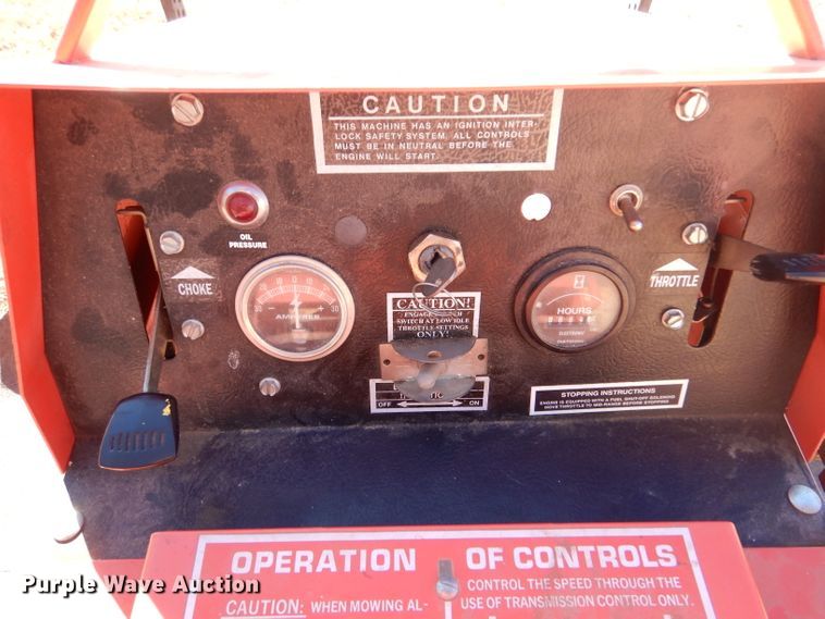 image for item IV9828 Deines Marty J 1800  ZTR lawn mower