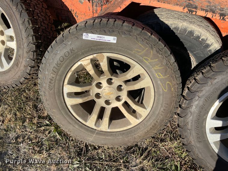 image for item IX9631 (4) LT265/65R18 tires