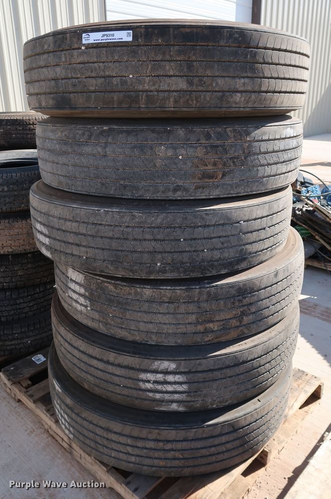 image for item JP9310 (6) Firestone FT492 11R24.5 tires