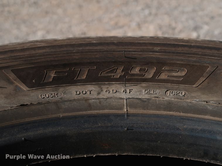 image for item JP9310 (6) Firestone FT492 11R24.5 tires