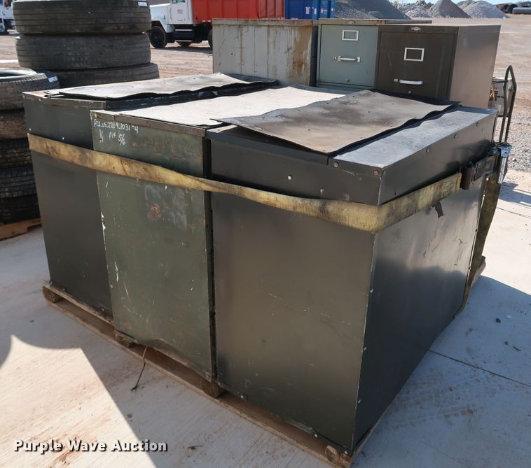 image for item JP9311 (6) metal cabinets