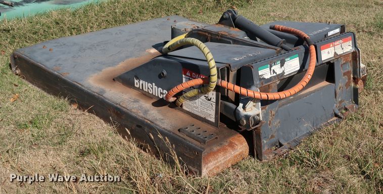 image for item JP9314 2012 Bobcat Brushcat 72X  skid steer rotary mower