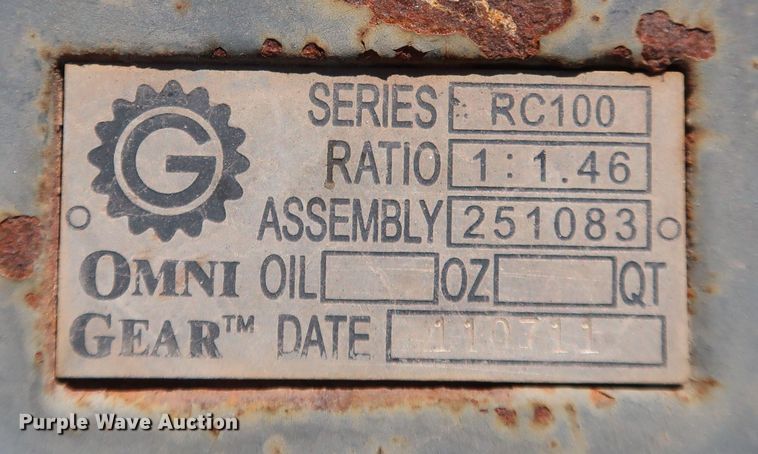 image for item JP9314 2012 Bobcat Brushcat 72X  skid steer rotary mower