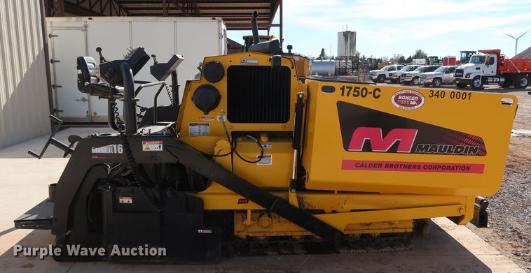 image for item JP9317 2008 Mauldin 1750-C  paver