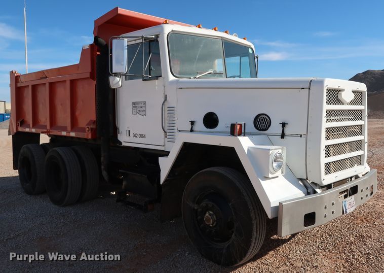 image for item JP9318 1983 Am General M915A1  dump truck