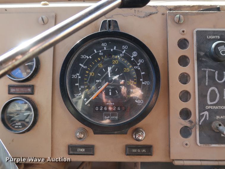 image for item JP9318 1983 Am General M915A1  dump truck