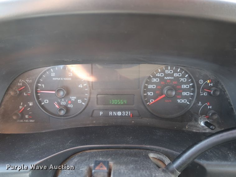 image for item JP9320 2007 Ford F450 Super Duty XL  Crew Cab dump flatbed truck