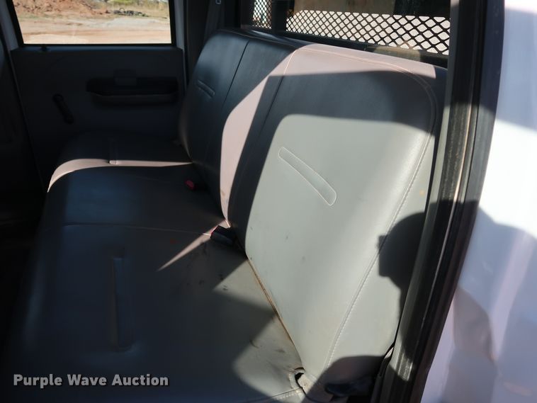 image for item JP9320 2007 Ford F450 Super Duty XL  Crew Cab dump flatbed truck