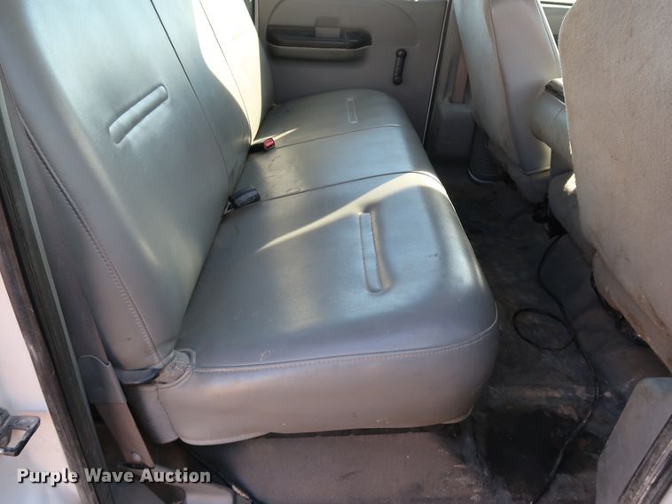 image for item JP9320 2007 Ford F450 Super Duty XL  Crew Cab dump flatbed truck