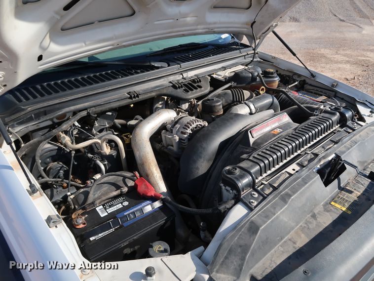 image for item JP9320 2007 Ford F450 Super Duty XL  Crew Cab dump flatbed truck