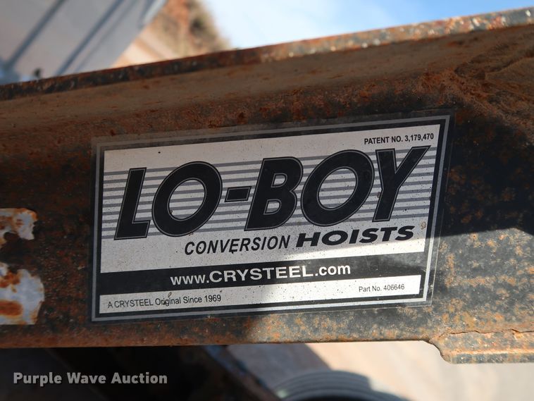 image for item JP9320 2007 Ford F450 Super Duty XL  Crew Cab dump flatbed truck