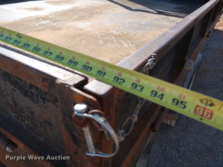 image for item JP9320 2007 Ford F450 Super Duty XL  Crew Cab dump flatbed truck