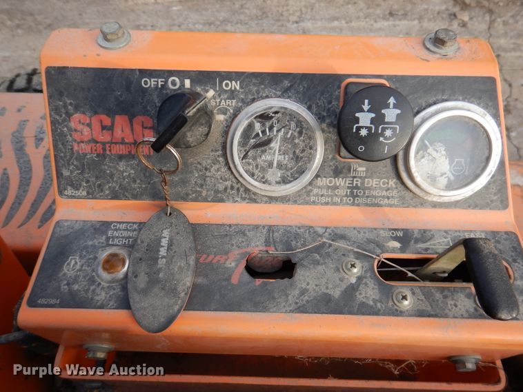 image for item KH9147 Scag Turf Tiger  ZTR lawn mower