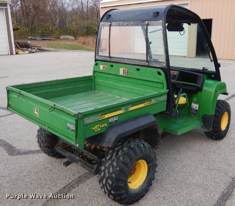 image for item KK9685 2004 John Deere HPX Gator  utility vehicle