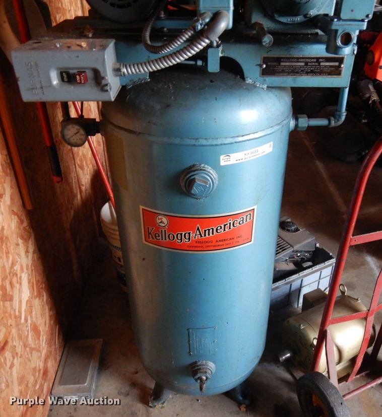 image for item KK9689 Kellog American B321UB  air compressor