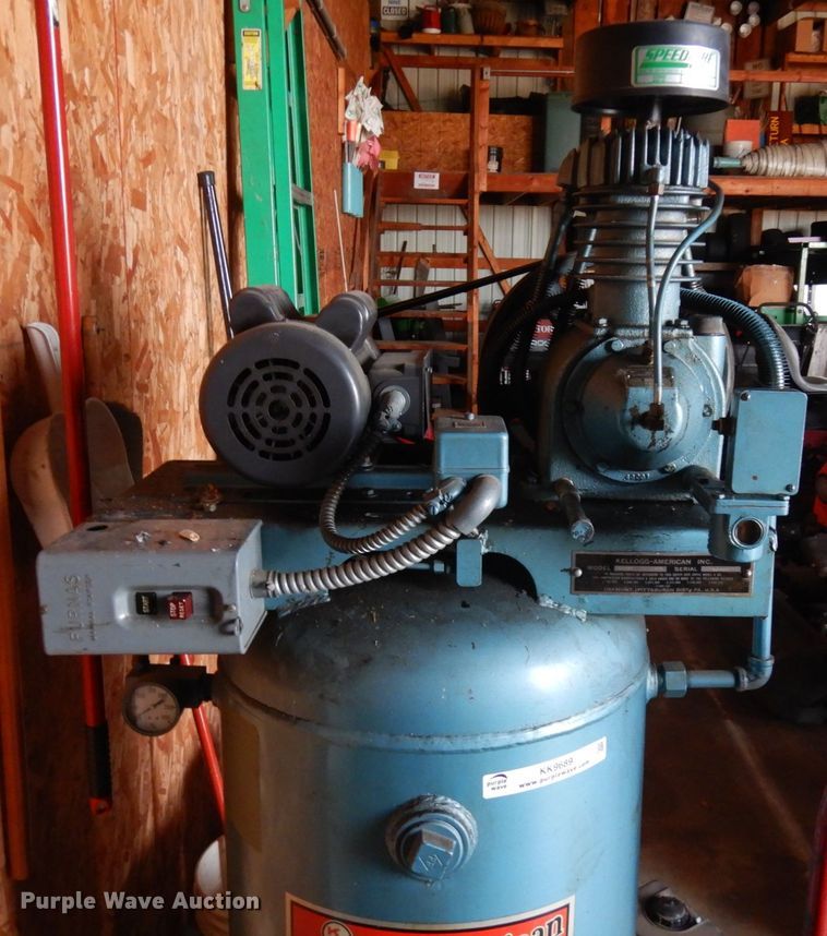 image for item KK9689 Kellog American B321UB  air compressor