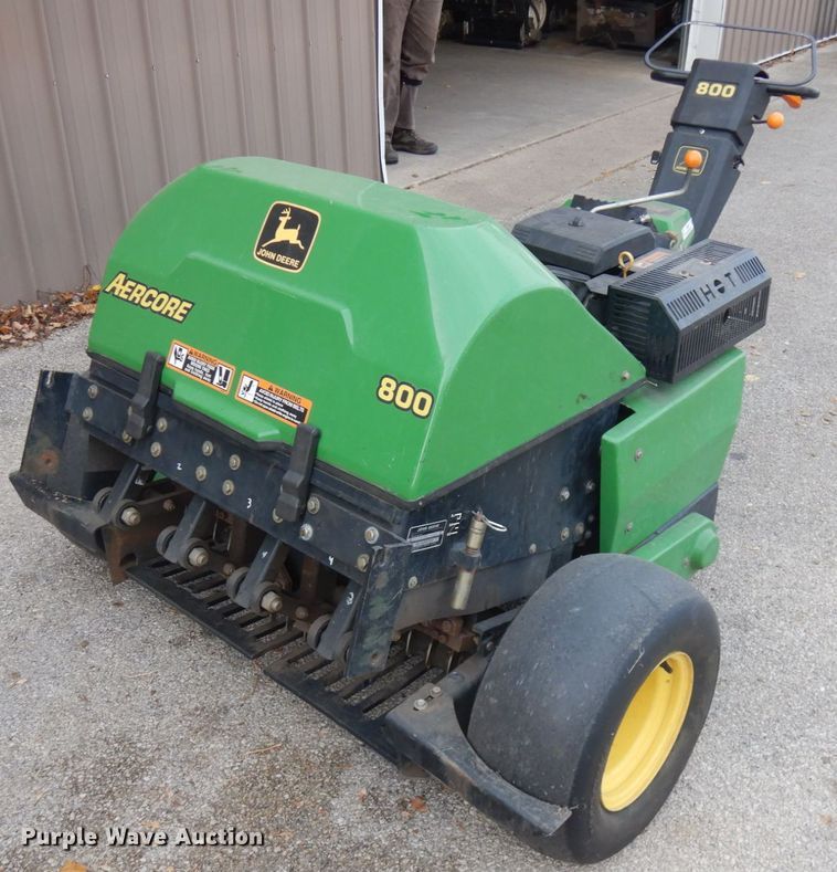 image for item KK9693 John Deere 800 Aercore  aerator