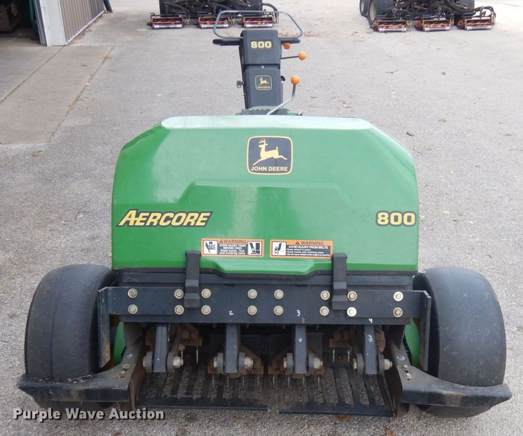 image for item KK9693 John Deere 800 Aercore  aerator