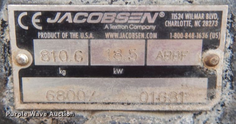 image for item KK9694 Jacobsen LF1880  reel mower