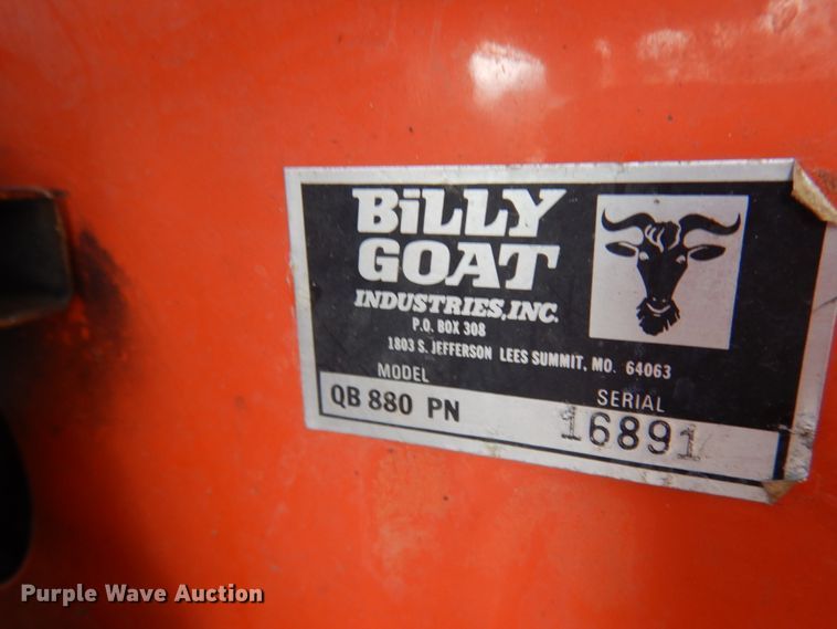 image for item KK9700 Billy Goat QB880 lawn and leaf blower