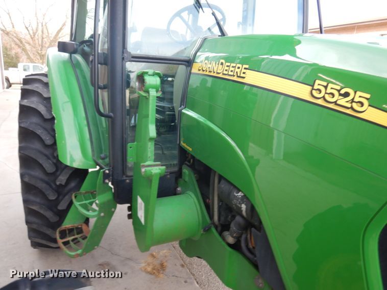 image for item KK9701 2007 John Deere 5525  MFWD tractor