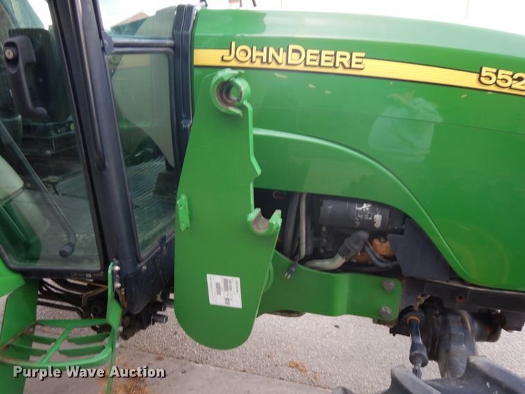 image for item KK9701 2007 John Deere 5525  MFWD tractor