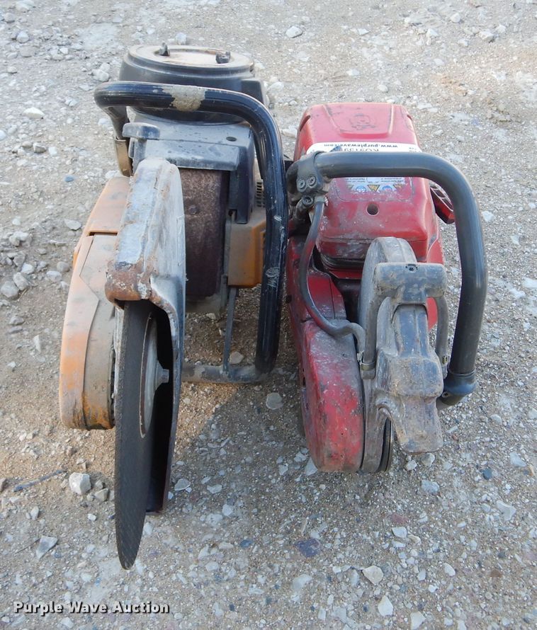 image for item KO9159 (2) Husqvarna K760 concrete saws