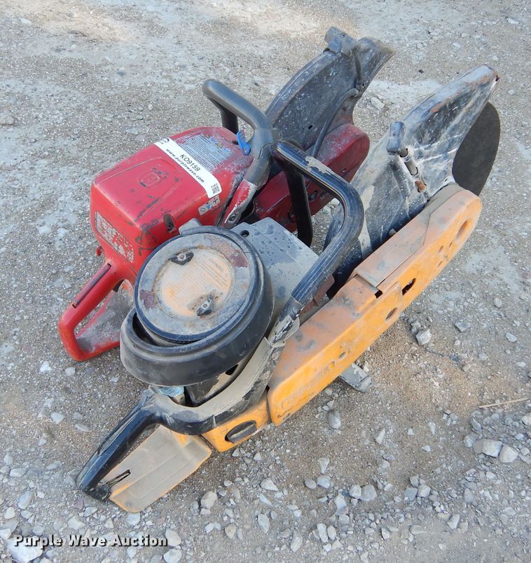 image for item KO9159 (2) Husqvarna K760 concrete saws