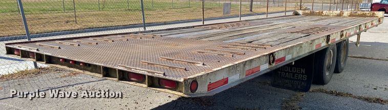 image for item KV9260 1996 Holden Industries HTB2425  tilt deck equipment trailer