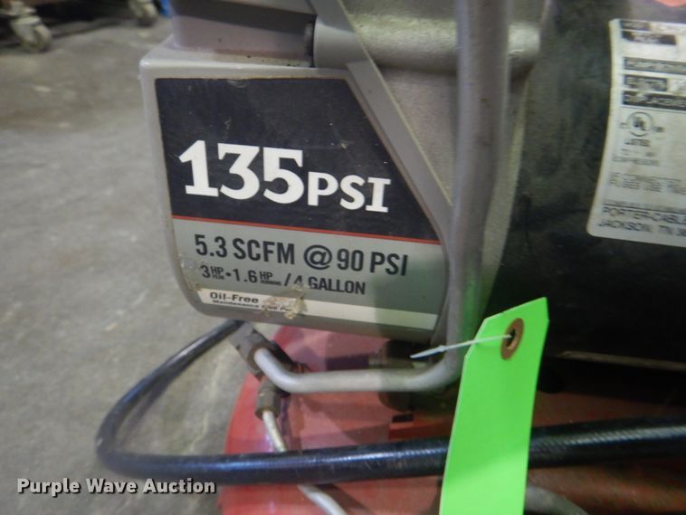 image for item KV9372 Porter Cable CPF23400P-2 air compressor